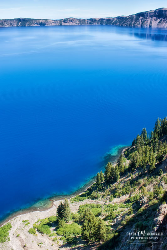 Shoreline view of Crater Lake